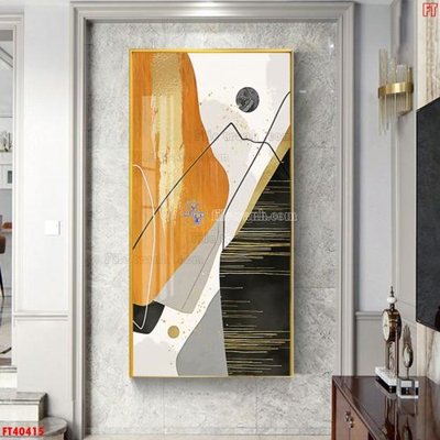 Hình ảnh gốc File tranh bộ hiện đại FT40415 (để in khổ lớn)