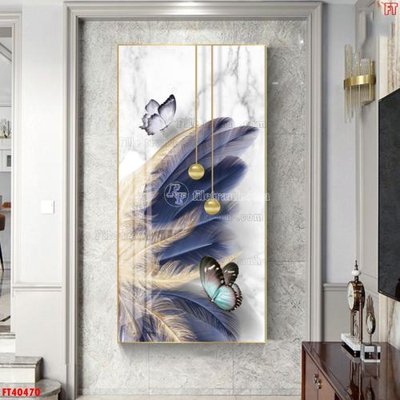 Download file File tranh bộ hiện đại FT40470 (gốc) in mica ốp bếp