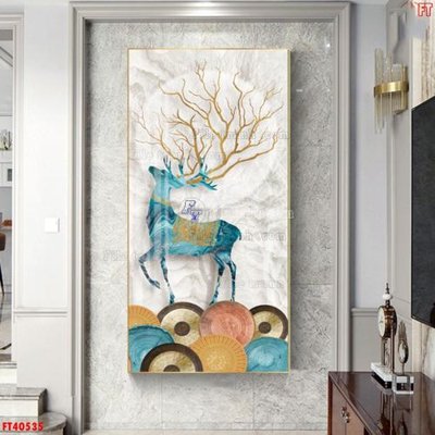 Tải file File tranh bộ hiện đại FT40535 (PSD) cho in tranh kính