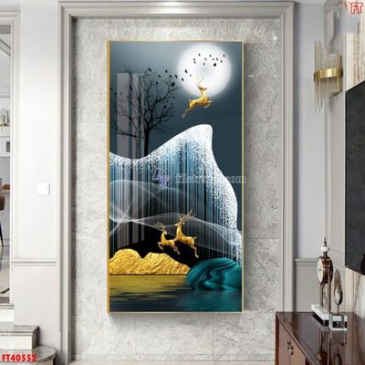 File tranh File tranh bộ hiện đại FT40552 (gốc) phong cách tối giản