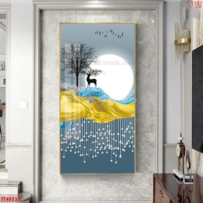 Tải file gốc File tranh bộ hiện đại FT40557 (in bạt) quảng cáo