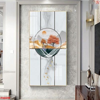 File gốc File tranh bộ hiện đại FT40599 (ảnh chi tiết) để in ấn