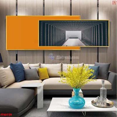 File tranh File tranh bộ hiện đại FT40729 (file gốc) chuẩn màu in