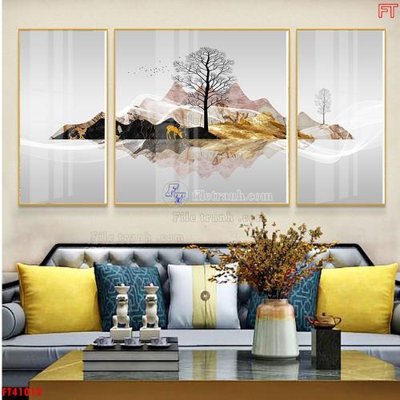 Tải file File tranh bộ hiện đại FT41012 (ảnh gốc) độ phân giải 300dpi