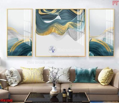 File tranh File tranh bộ hiện đại FT41043 (ảnh gốc) sắc nét hoàn hảo