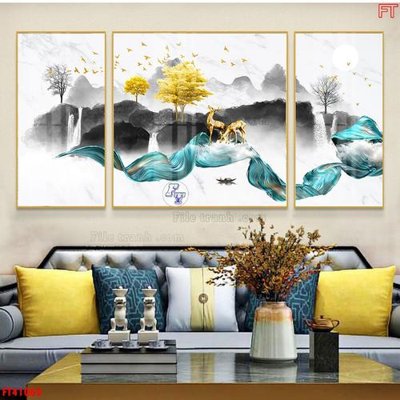 Tải file gốc File tranh bộ hiện đại FT41062 (in tráng gương) siêu đẹpFile tranh gốc File tranh bộ hiện đại FT41062 chất lượng cao