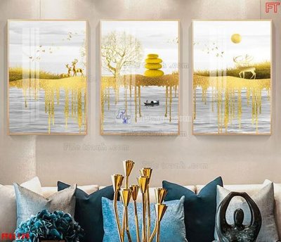 Tệp tin gốc File tranh bộ hiện đại FT41129 (dùng cho in) File tranh bộ hiện đại FT41129