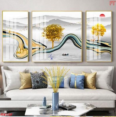 Tải file File tranh bộ hiện đại FT41137 (ảnh gốc) file AI/EPS