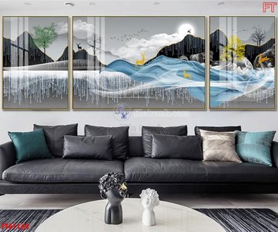 Tải file File tranh bộ hiện đại FT41169 (gốc) làm file thiết kế