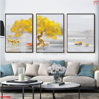 File tranh File tranh bộ hiện đại FT41208 (bản gốc) trang trí văn phòng