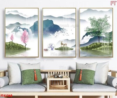File tranh File tranh bộ hiện đại FT41260 (ảnh gốc) không bị mờ
