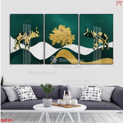 File gốc File tranh bộ hiện đại FT41271 (ảnh chi tiết) để in lụa