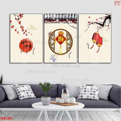 File gốc File tranh bộ hiện đại FT41291 (PNG) không nền chất lượng