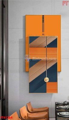 File tranh File tranh bộ hiện đại FT41364 (gốc) chủ đề thành phố