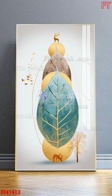 File tranh File tranh bộ hiện đại FT41413 (gốc) in film