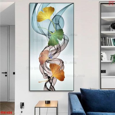 File gốc in mica File tranh bộ hiện đại FT41424 chất lượng