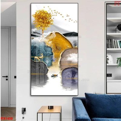 File tranh File tranh bộ hiện đại FT41450 (file gốc) chuẩn màu in