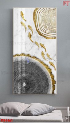 File gốc File tranh bộ hiện đại FT41461 (in tráng gương) nghệ thuật