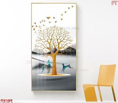 Ảnh mô tả file gốc in mica File tranh bộ hiện đại FT41489