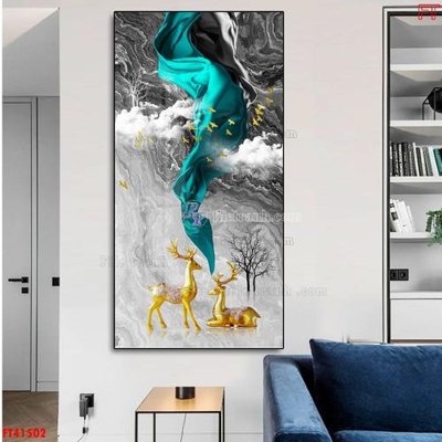 Hình ảnh file gốc File tranh bộ hiện đại FT41502 (chất lượng cao)