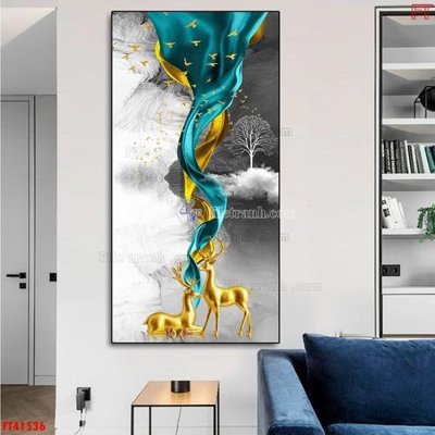 File gốc File tranh bộ hiện đại FT41536 (ảnh rõ nét) để in