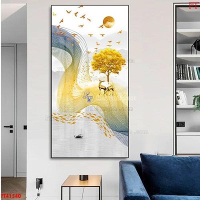 File tranh File tranh bộ hiện đại FT41540 (gốc) phong cách tối giản