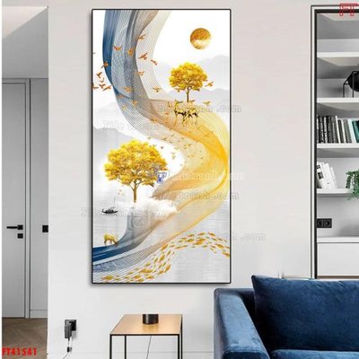 File PSD File tranh bộ hiện đại FT41541 (gốc) cho in quảng cáo