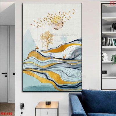 Tệp tin gốc File tranh bộ hiện đại FT41550 (dùng cho in ấn) chuyên nghiệp