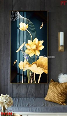 File ảnh File tranh bộ hiện đại FT41584 (gốc) in decal dán tường