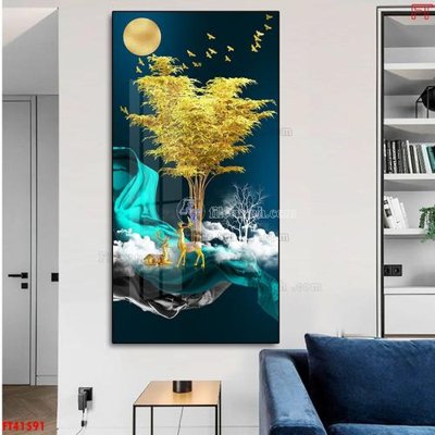 Tải về hình ảnh gốc File tranh bộ hiện đại FT41591 sắc nét