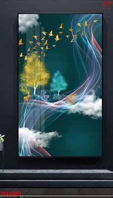 Tải file File tranh bộ hiện đại FT41605 (gốc) in trên mọi chất liệu