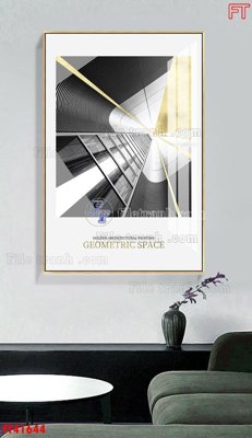 Download file gốc File tranh bộ hiện đại FT41644 (in mica) trang trí