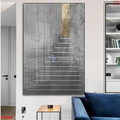 Hình ảnh file gốc in trần nhà File tranh bộ hiện đại FT41652