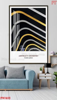 File tranh in mica File tranh bộ hiện đại FT41653 (độ phân giải cao)