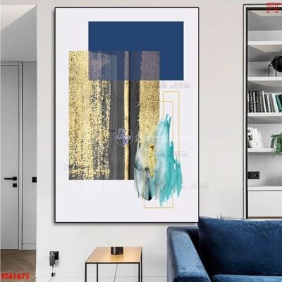 File in ấn File tranh bộ hiện đại FT41675 (bản gốc) sắc nét