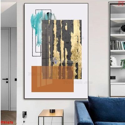 File gốc File tranh bộ hiện đại FT41676 (thiết kế) cho in ấn