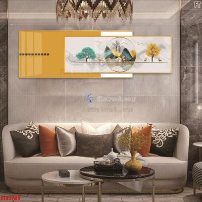 Tải file File tranh bộ hiện đại FT41705 (ảnh gốc) in tráng gương