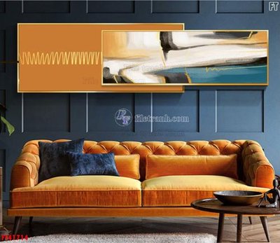 File PSD File tranh bộ hiện đại FT41714 (bản gốc) dễ dàng edit