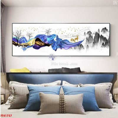 File gốc File tranh bộ hiện đại FT41757 (in ấn) không giới hạn