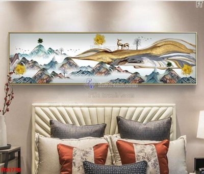 File in trần File tranh bộ hiện đại FT41770 (bản gốc) 5D