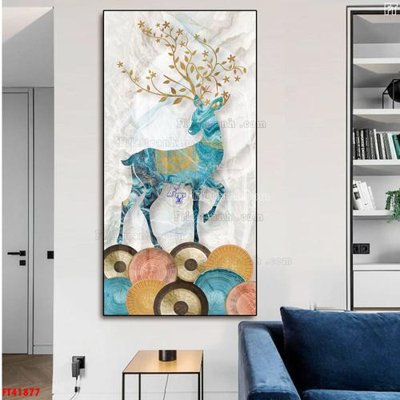 Hình ảnh file gốc in trần nhà File tranh bộ hiện đại FT41877