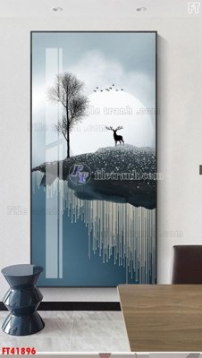 File gốc File tranh bộ hiện đại FT41896 (ảnh rõ nét) để in