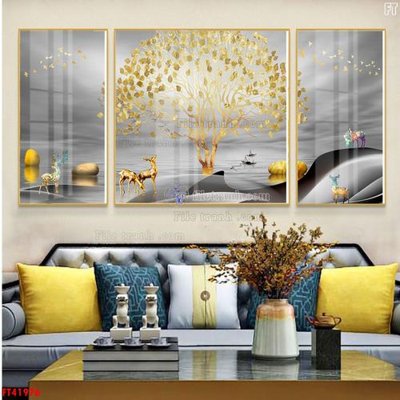 Tải file File tranh bộ hiện đại FT41976 (ảnh gốc) độ phân giải 300dpi