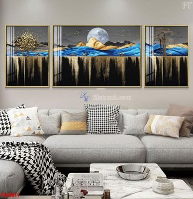 File in trần File tranh bộ hiện đại FT42011 (bản gốc) mây trời