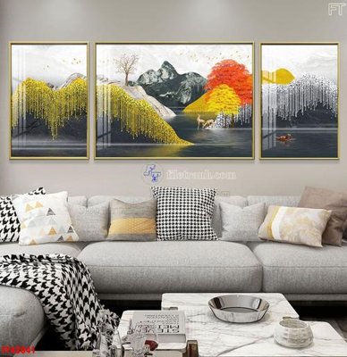 File gốc File tranh bộ hiện đại FT42041 (chủ đề hiện đại) trang trí