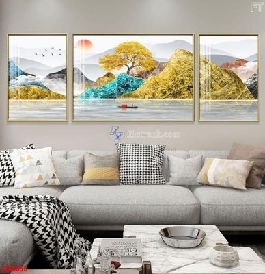 File gốc File tranh bộ hiện đại FT42058 (trang trí) cho phòng khách