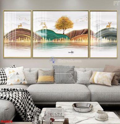 File tranh File tranh bộ hiện đại FT42074 (ảnh gốc) in trần nhà