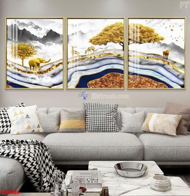 Ảnh gốc File tranh bộ hiện đại FT42086 (siêu chi tiết) để in ấn