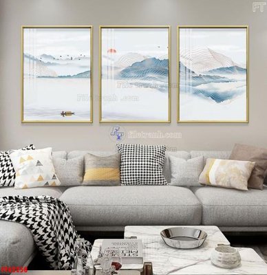 Tải file File tranh bộ hiện đại FT42258 (gốc) in ấn ngay lập tức