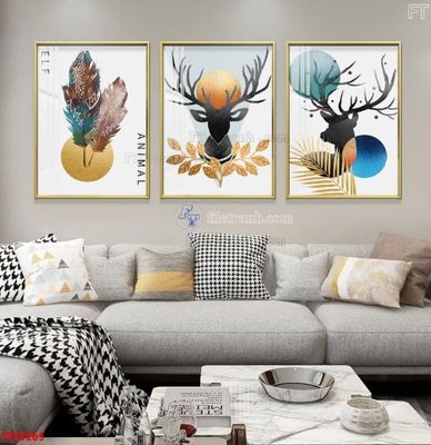 File gốc File tranh bộ hiện đại FT42265 (chủ đề hiện đại) trang trí